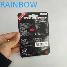 再生利用できるまめカード男性の性の強化のための包装のサイのペーパー ディスプレイ・ケース