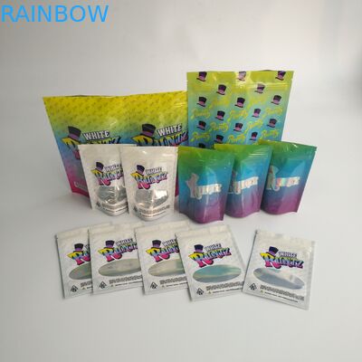 マイラーのCRの雑草の花の種のためのジップ ロック式のRuntz袋を包む臭いの証拠の草の香