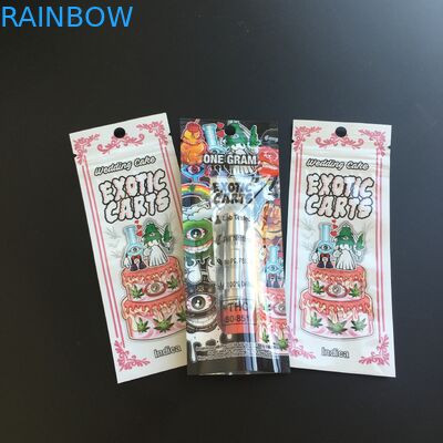 葉巻たばこのラッパーのためのジッパーの注文の印刷を包むマイラー ホイルのプラスチック袋