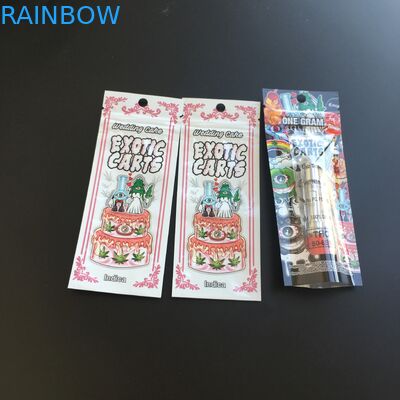 葉巻たばこのラッパーのためのジッパーの注文の印刷を包むマイラー ホイルのプラスチック袋