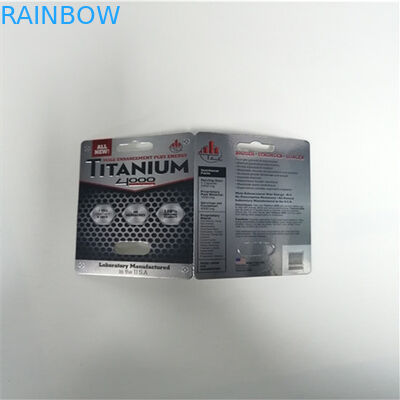 堅いRoxの性の増強物のパックによってリサイクルされるペーパーを包むPoseidonの性の丸薬まめカード