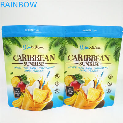 Resealable食品包装のアルミ ホイル袋のジッパーが付いているプラスチックDoypackの補足の粉