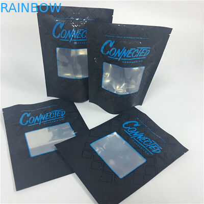 Ecoの友好的な草の香の包装の子供の証拠のジッパー キャンデーの刻みタバコ入れ