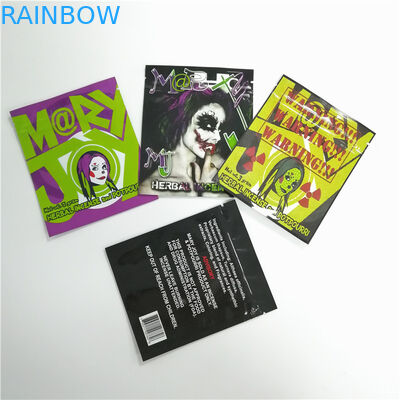 食品等級のアルミ ホイルは袋のResealableキャンデーのCbd粘着性くまの包装を立てます