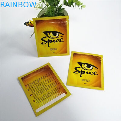 食品等級のアルミ ホイルは袋のResealableキャンデーのCbd粘着性くまの包装を立てます