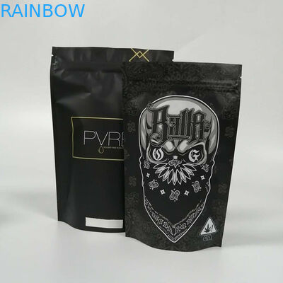 臭いを包む医学のCbdのプラスチック袋は窓/ジッパーとの1/4oz 1/2oz 1ozを検査します