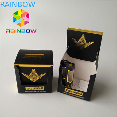 無光沢の表面の終わりを包む設計Cbd Vapeのカートリッジ マイラー カスタマイズされた袋