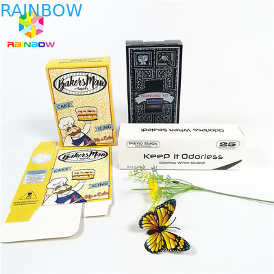 光沢のある光沢がある熱い押すOEMのブランドのロゴは紙箱のギフトの化粧品のまつげの包装のカード箱を印刷しました