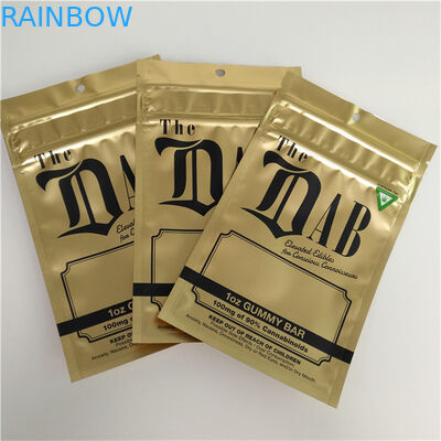 臭いの証拠はジッパーの袋袋3の側面によって密封されるChildproof 1OZ粘着性の包装を立てます