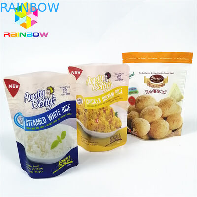 印刷される薄板にされた注文のロゴを包む耐熱性調理のレトルト プラスチック袋