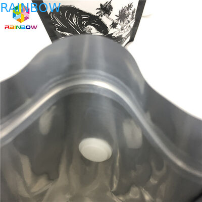 マイラーの無光沢の贅沢なコーヒー パックを立てる100g 250g 500gを包むロースターの茶ホイルの袋