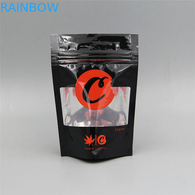 包む注文袋の草の香マイラーのクッキーはジッパーの袋を立てます