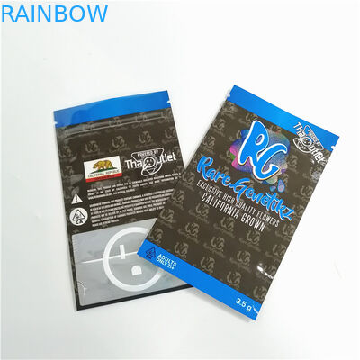 ジップ ロック式紫外線光沢の印刷は袋のSGSの承認を包むくだらないスナックを立てます