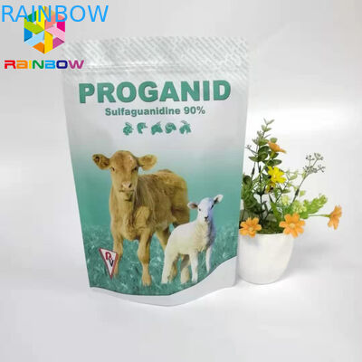 50g 100gのジッパー ロック袋20%のオキシテトラサイクリンの溶ける粉の動物の薬剤の包装