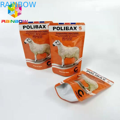 最下のガセットのアルミ ホイルの袋、Resealable飼料袋を包むドッグ フード