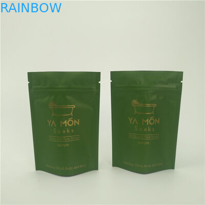 Doypackのアルミ ホイルのジップ ロック式の包装袋を立てて下さい8oz 16ozボディが浸すパッキングをごしごし洗う