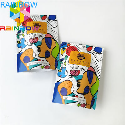 デジタル印刷はホイルの包装袋を薄板にしますカスタマイズされる物質的なロゴを立てます