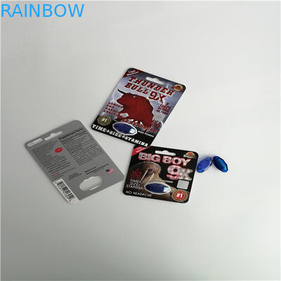 サイ7の3Dまめカード後押しのリビドーのための包装メンズ性の補足