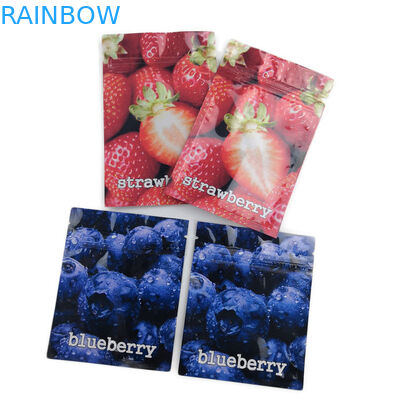 Childproof Ziperの書類封筒を包むフルーツの味THC Gummiesのプラスチック袋