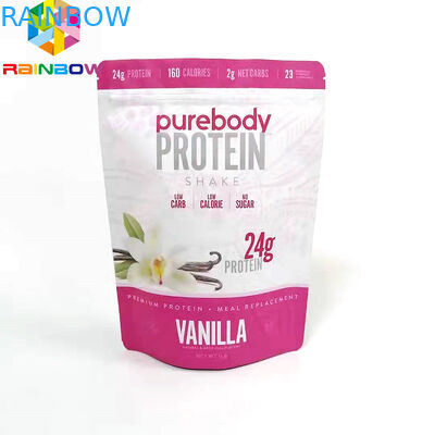 印刷される低いMoqデジタルは袋のジッパーの袋によって作られる技術の食品包装のドローストリングを立てます