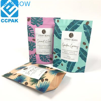 アルミ ホイルの軽食袋の茶のための包装のコーヒー紙袋のマットの終わりの表面