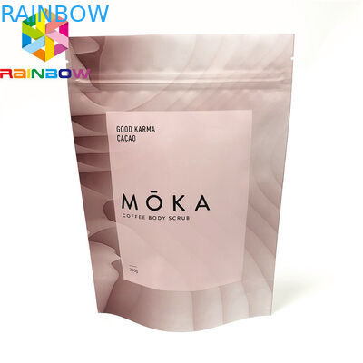 包む軽量のプラスチック袋食品等級はCbdボディのための袋をごしごし洗います立てます