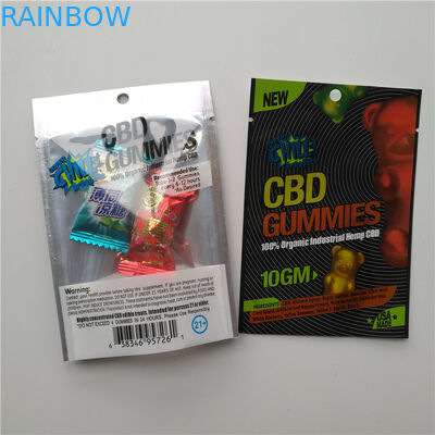 CBD Gummies Baggiesの草の花のための性の丸薬磨き粉を包む草の香を印刷するGravnre