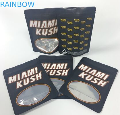 Ediblesの草の香は明確な窓との医学のマリファナのパッケージ4x6のインチを袋に入れます