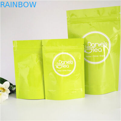 マットの包む表面のプラスチック袋カスタマイズされるアルミ ホイルの茶包装袋