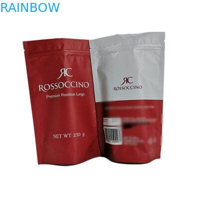 Eco友好的なクラフト紙は袋、250gを立てます蛋白質の粉のためのポリ袋を立てます