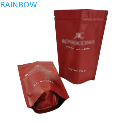 Eco友好的なクラフト紙は袋、250gを立てます蛋白質の粉のためのポリ袋を立てます