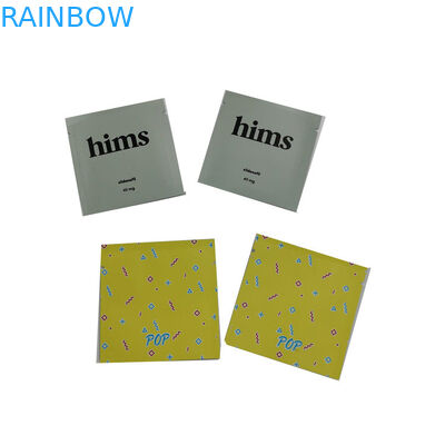 磨き粉MOPP VMPETのPE材料を包むキャンデーの丸薬マットのフィルムのプラスチック袋