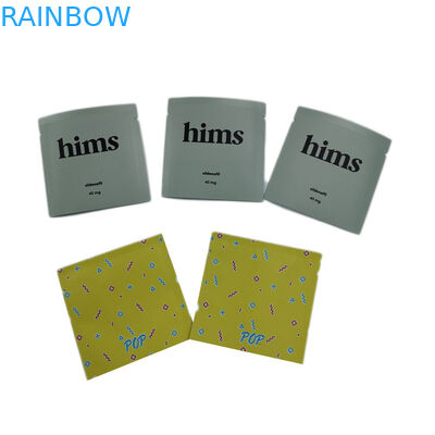 カスタマイズされる小型袋のまつげ袋の包みを包む3つの側面のヒート シールのプラスチック袋