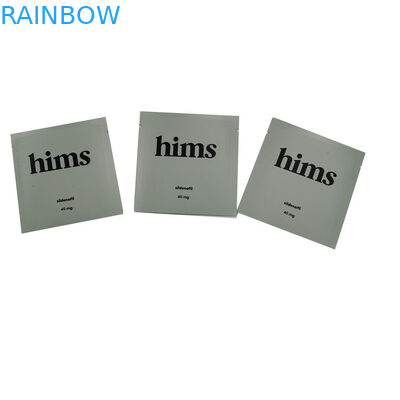 湿気の防止のプラスチックは丸薬/薬物のための袋によって薄板にされるホイル小型袋を立てます