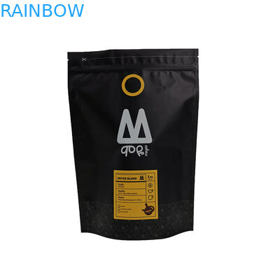 黒い茶包装の袋MOPP VMPETのPEのコーヒーK袋によってカスタマイズされるサイズを立てて下さい
