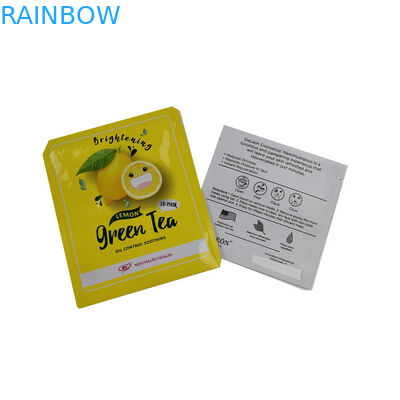 アルミ ホイルのResealable包装はマット/光沢のある終わりのマイラーの化粧品のマスクのパッキングを袋に入れます