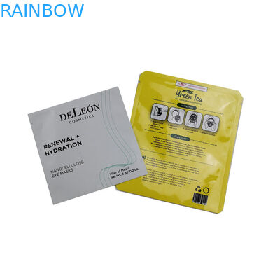 アルミ ホイルのResealable包装はマット/光沢のある終わりのマイラーの化粧品のマスクのパッキングを袋に入れます