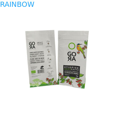 生物分解性のプラスチック ジップ ロック式の食糧パッキング袋Eのジッパーの平底のコーヒー包装
