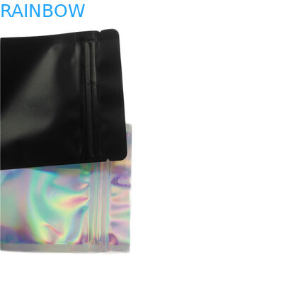 アルミ ホイルの食糧のための小さいジッパー袋を包む無光沢の表面のプラスチック袋