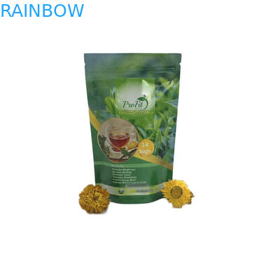 袋袋のパッキングを包むEcoの友好的なティーバッグはジッパー ロックが付いているマイラーを立てます