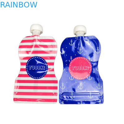 カスタマイズされる印刷されるプラスチック液体の袋を飲む飲料を包む再使用可能な口袋