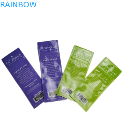 Ziplockが付いている薄板にされた物質的な終わりのまつげのパッキングを包むプラスチック袋を密封するヒート シール