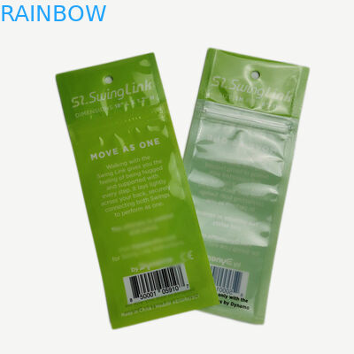 カスタマイズされる3側面によって密封されるTansparentの前部袋の健康食品のラッパーのジッパーの上