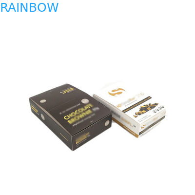 多彩な印刷の食糧貯蔵によってカスタマイズされるロゴを包む再生利用できる紙箱