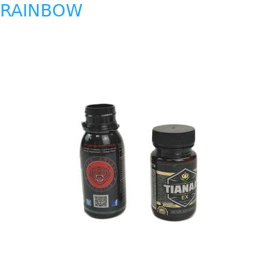 光沢のあるラミネーションの収縮の袖はペット/ポリ塩化ビニールをプラスチックびんのコップと非有毒分類します