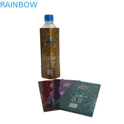 オフセット印刷熱収縮のびんはペット/ポリ塩化ビニールを適用範囲が広いカスタマイズされた設計と分類します