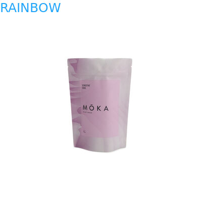 生物分解性のコーヒー茶ホイル包装袋のプラスチックのジップ ロック式の注文のロゴ