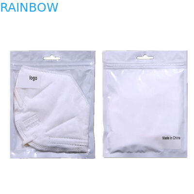 ジッパー ロックを包む顔のマスクのプラスチック袋