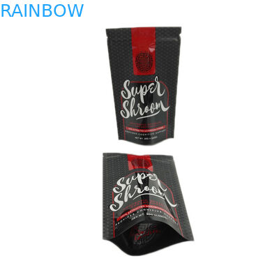 アルミ ホイルが立つ光沢のある終わりは袋に入れます