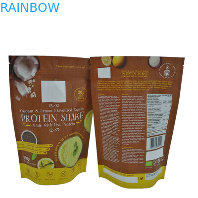 粉の包装のためのアルミ ホイルのジッパーの袋袋